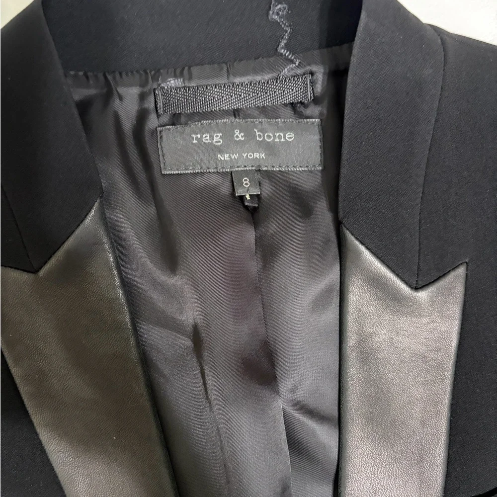 rag & bone Black blazer - Picture 2 of 3